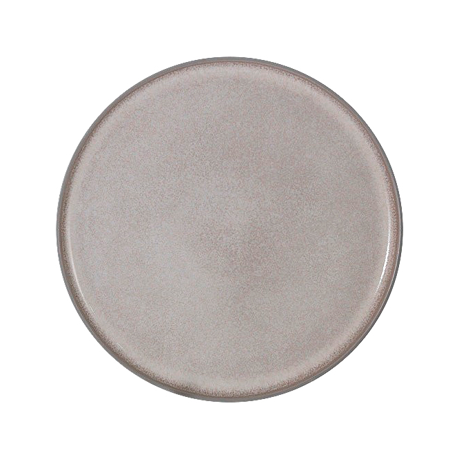 Тарелка закусочная Home&Style Mercury 21 см, цвет серо-коричневый - фото 1
