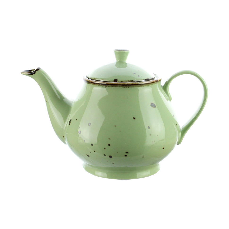 фото Чайник заварочный porcelana bogucice alumina green 1,1 л