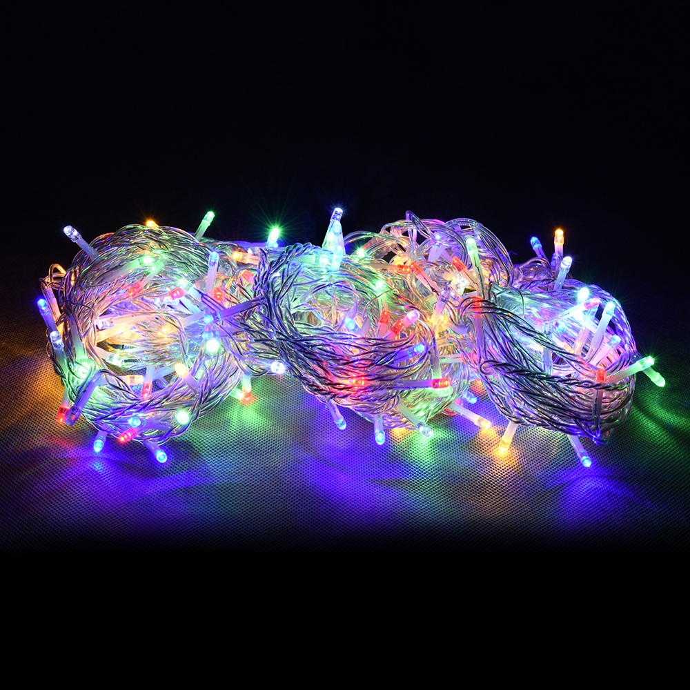 Электрогирлянда-конструктор Vegas Занавес 192 разноцветных LED 1х4 м - фото 1