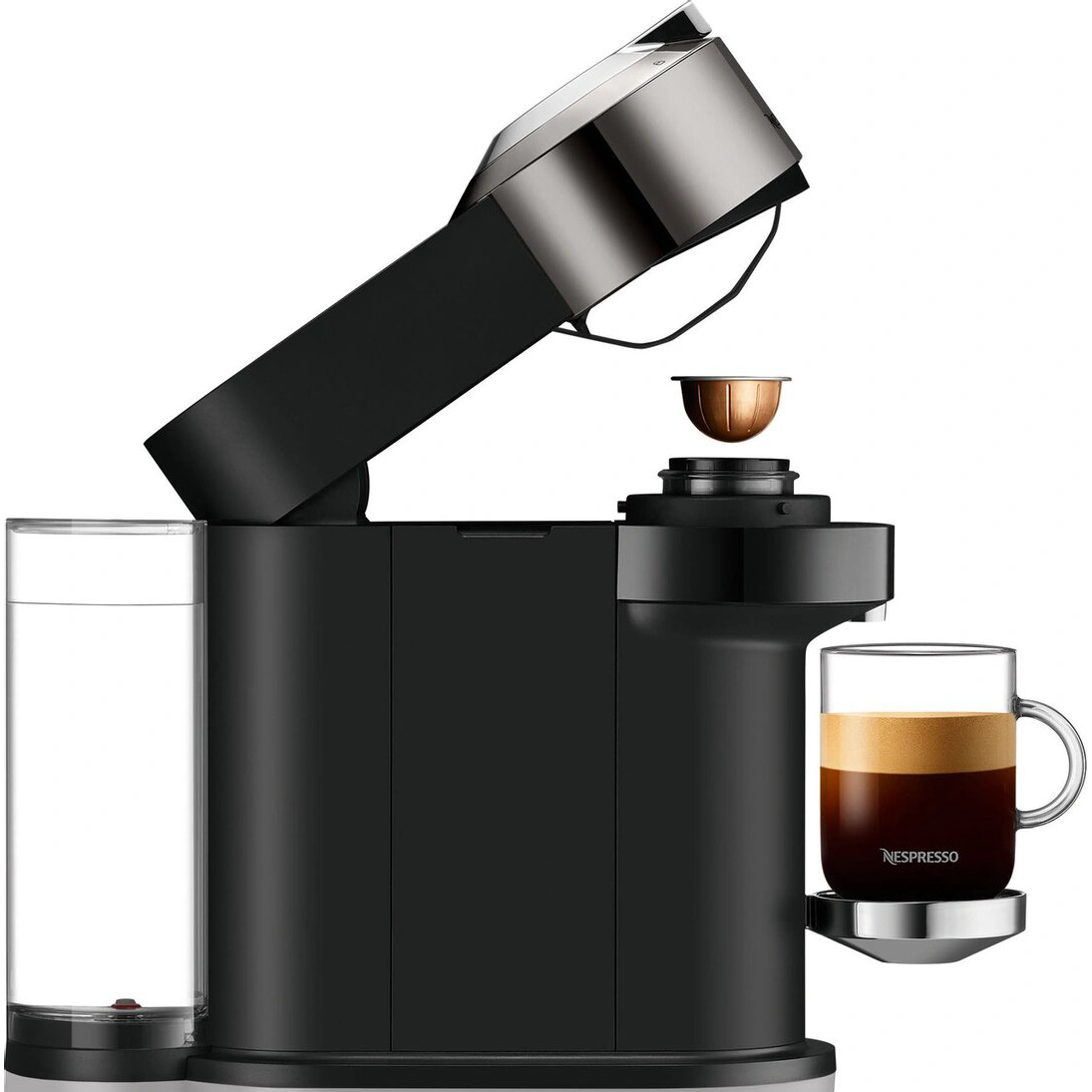 Кофемашина Nespresso Vertuo Next GCV1 Chrome