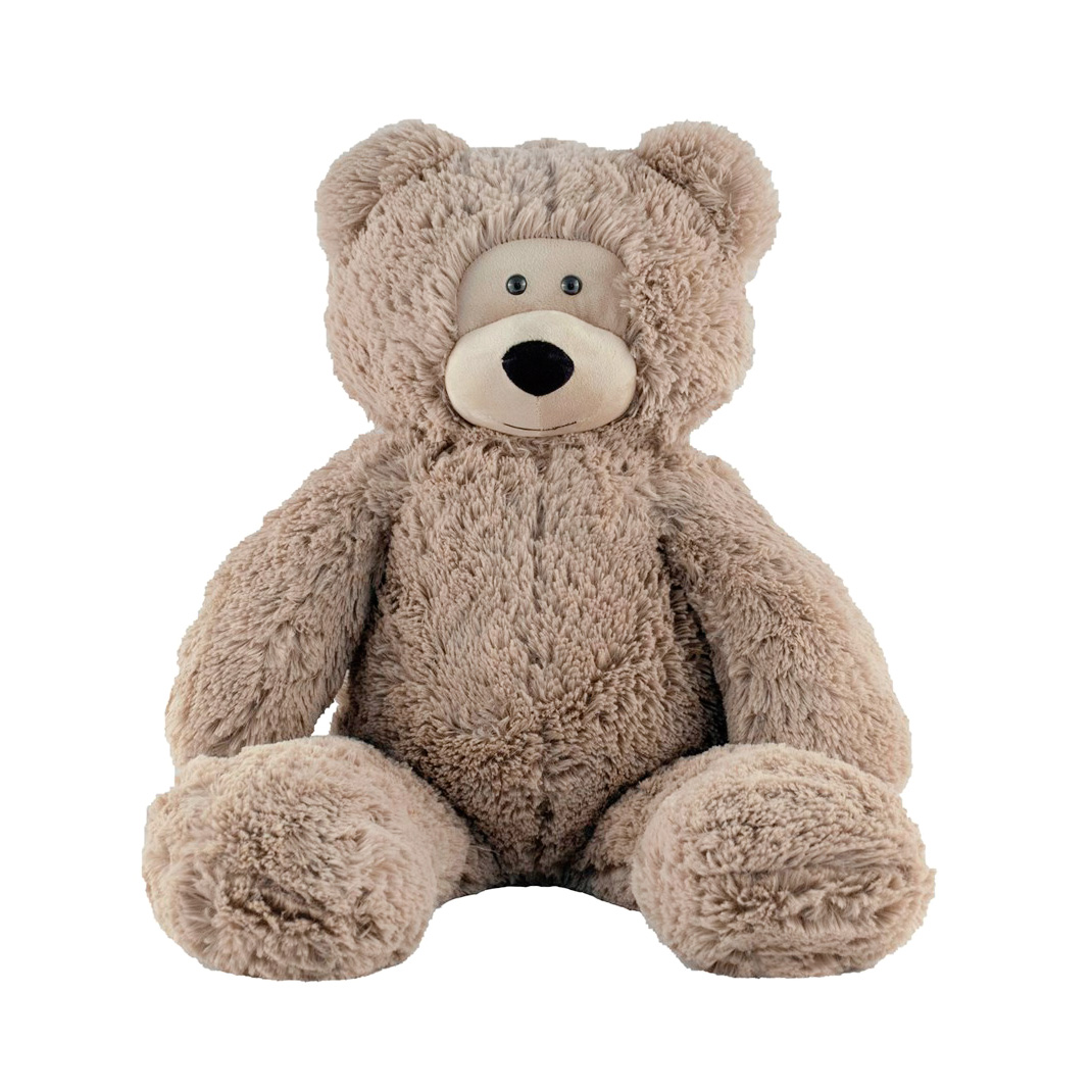 фото Мягкая игрушка kiddieart tallula. медведь серо-бежевый 90 см