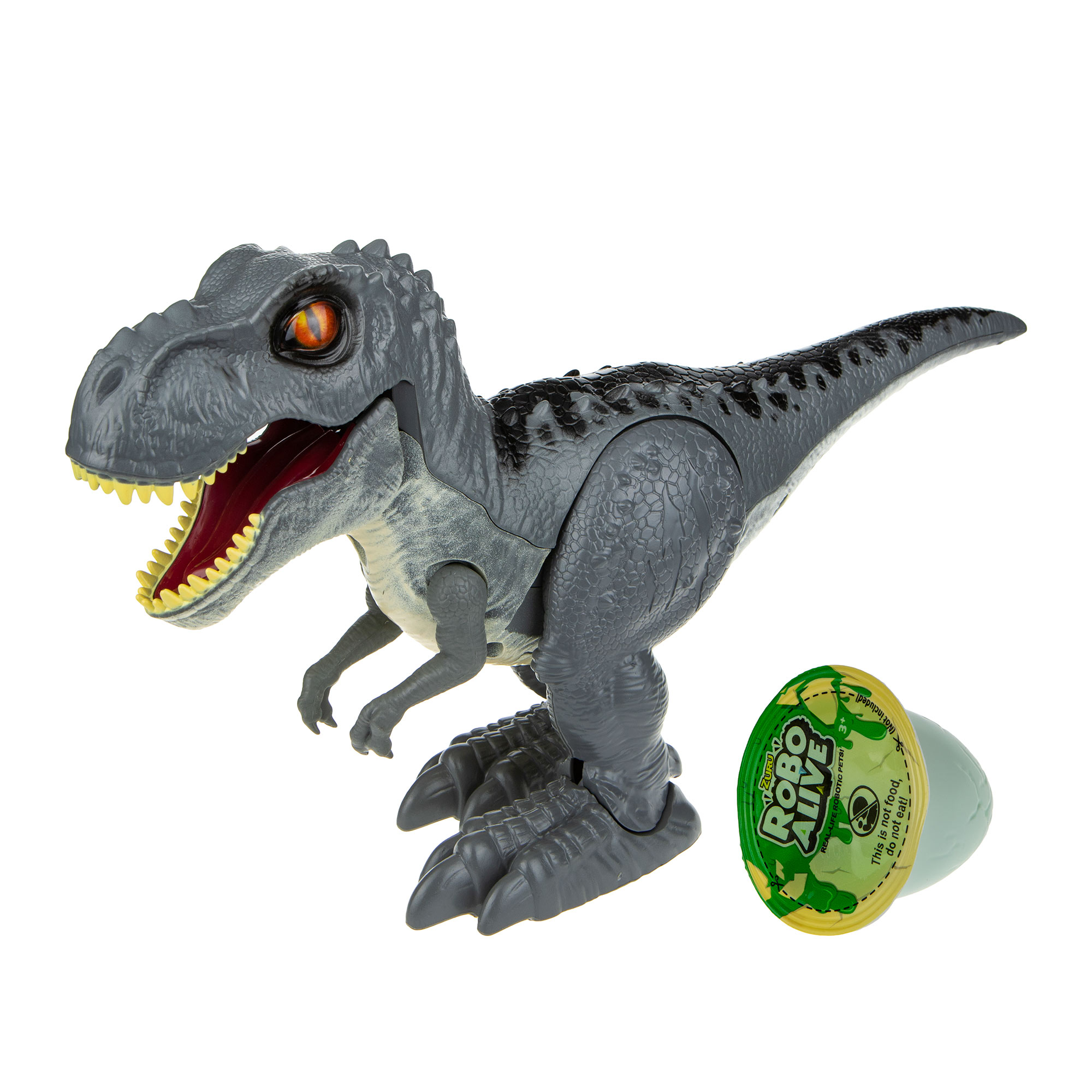 фото Интерактивная игрушка zuru robo alive -тираннозавр серый