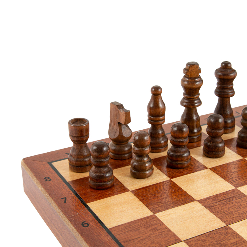 фото Набор игр настольный 3 в 1: шахматы, нарды, шашки 29x15 см русские подарки