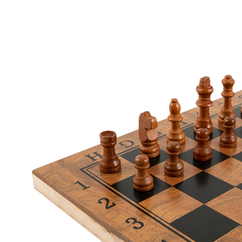 фото Игра настольная шахматы 34x17x4 см русские подарки