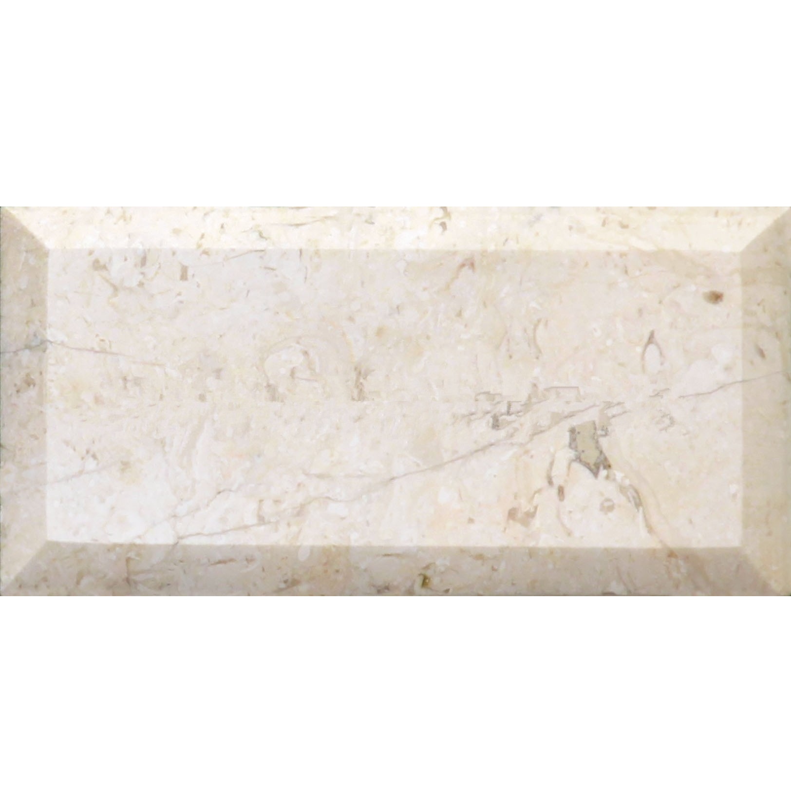 фото Плитка natural mosaic brick bri-030 crema marfil extra 7,5х15 см