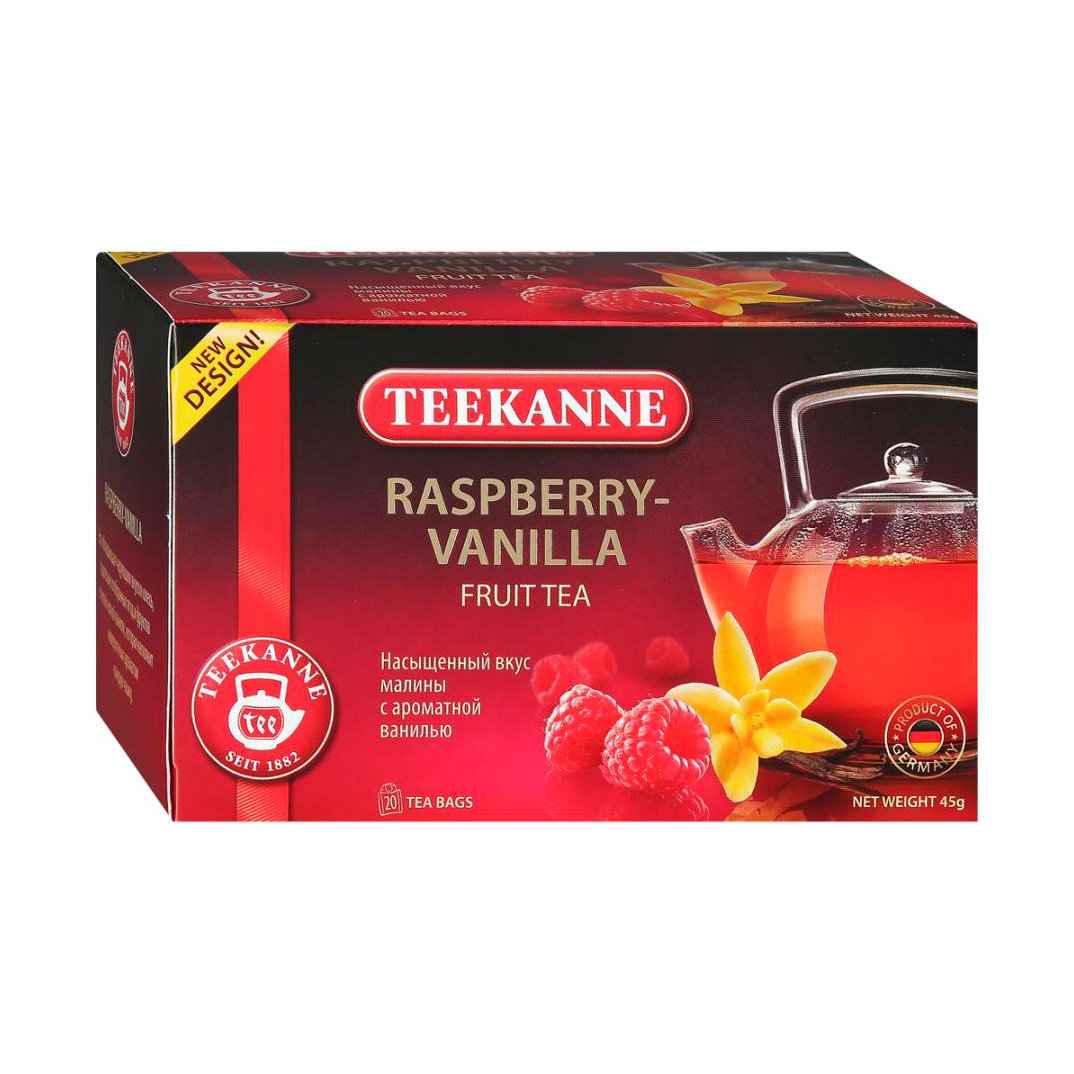 фото Чайный напиток teekanne raspberry-vanilla 20х2,5 г