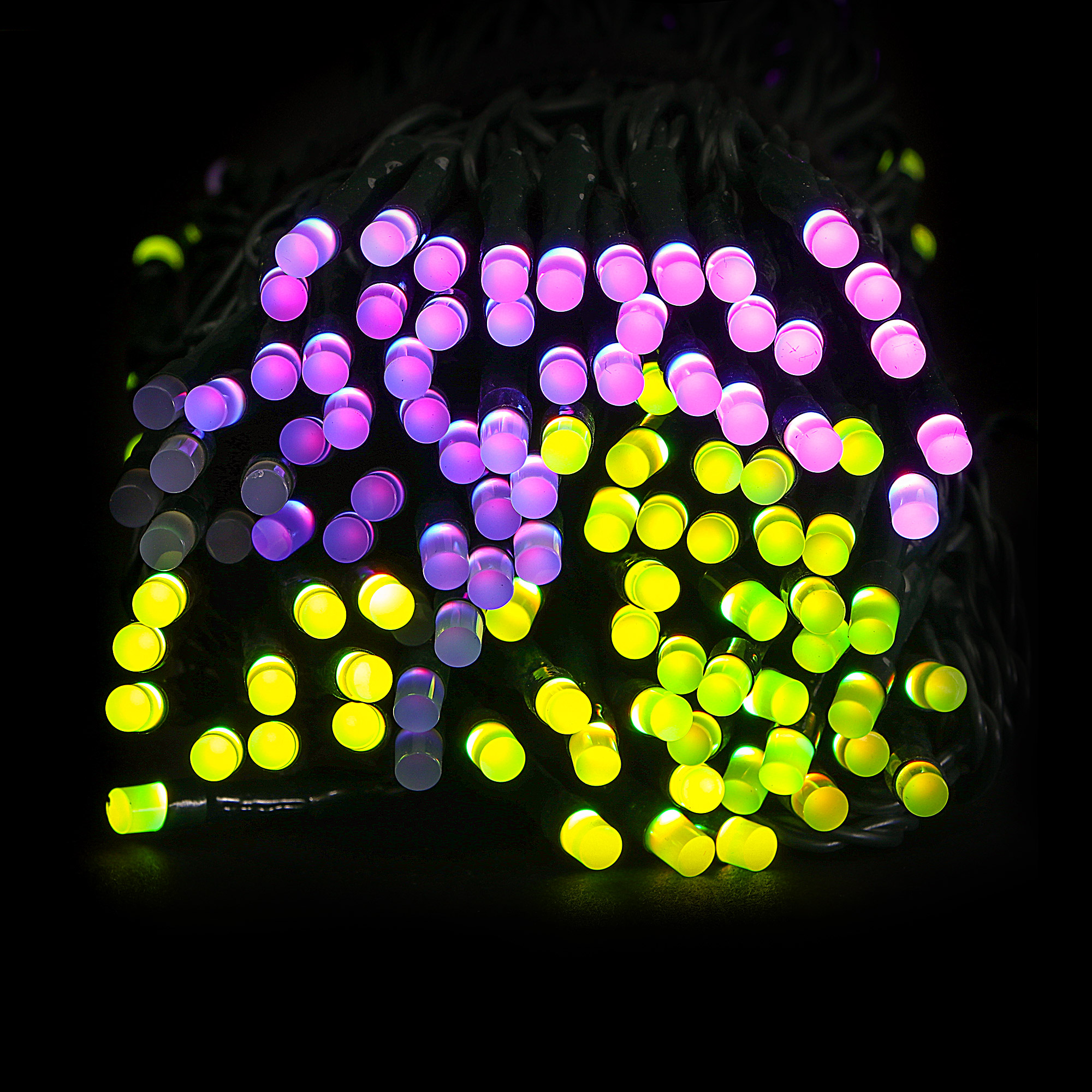 Смарт-гирлянда электрическая Twinkly Gen II Cluster 400 RGB LED 6 м, цвет черный - фото 12