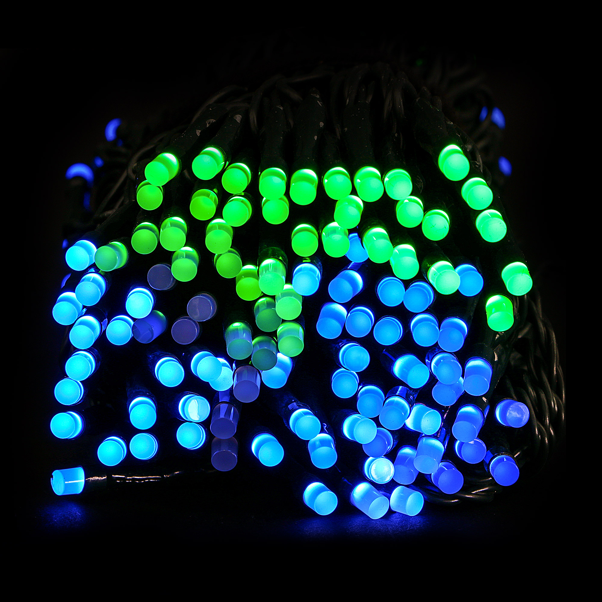 Смарт-гирлянда электрическая Twinkly Gen II Cluster 400 RGB LED 6 м, цвет черный - фото 13