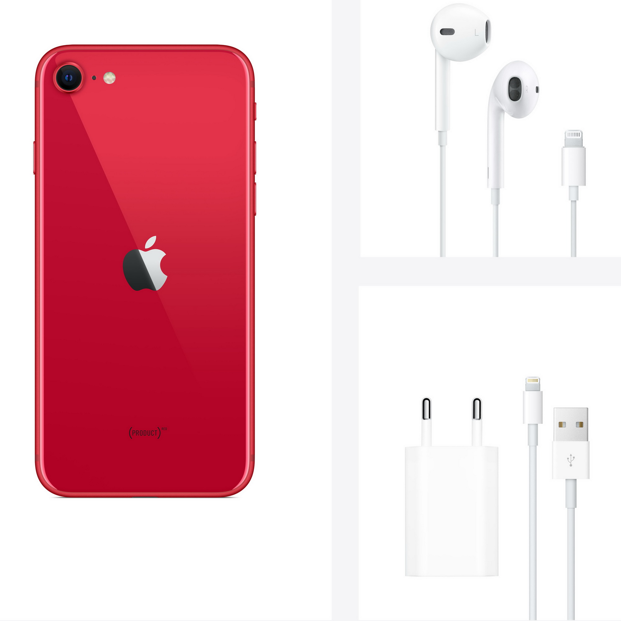 Смартфон Apple iPhone SE 64 GB (PRODUCT)RED, цвет красный A13 Bionic - фото 5