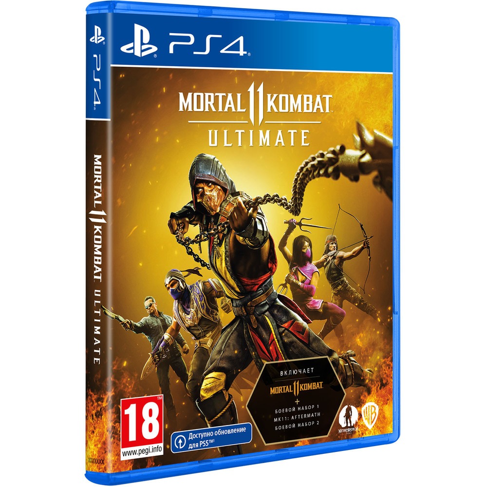 фото Игра для sony ps4 mortal kombat 11 ultimate русские субтитры warner bros interactive