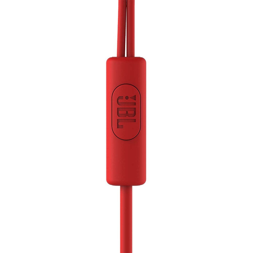 фото Наушники jbl c100siu red