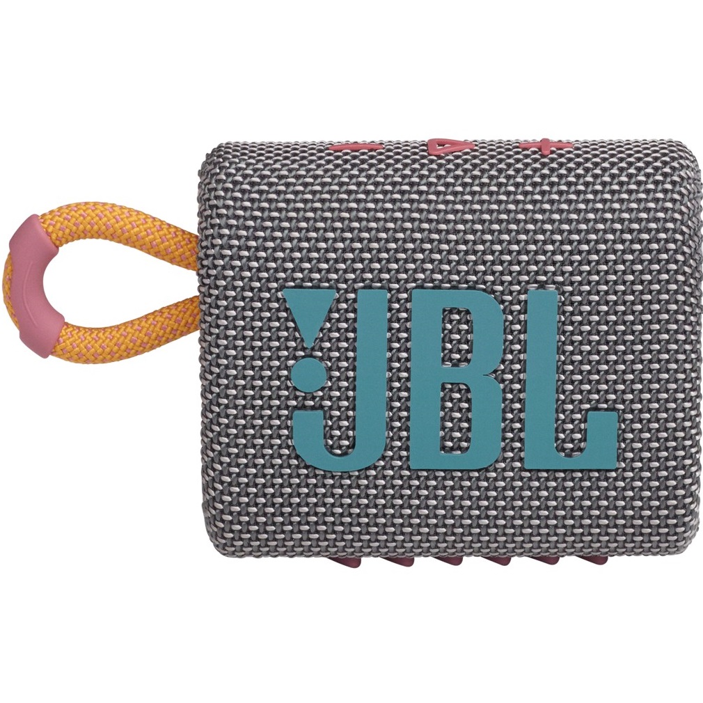 фото Портативная акустика jbl go 3 gray (jblgo3gry)