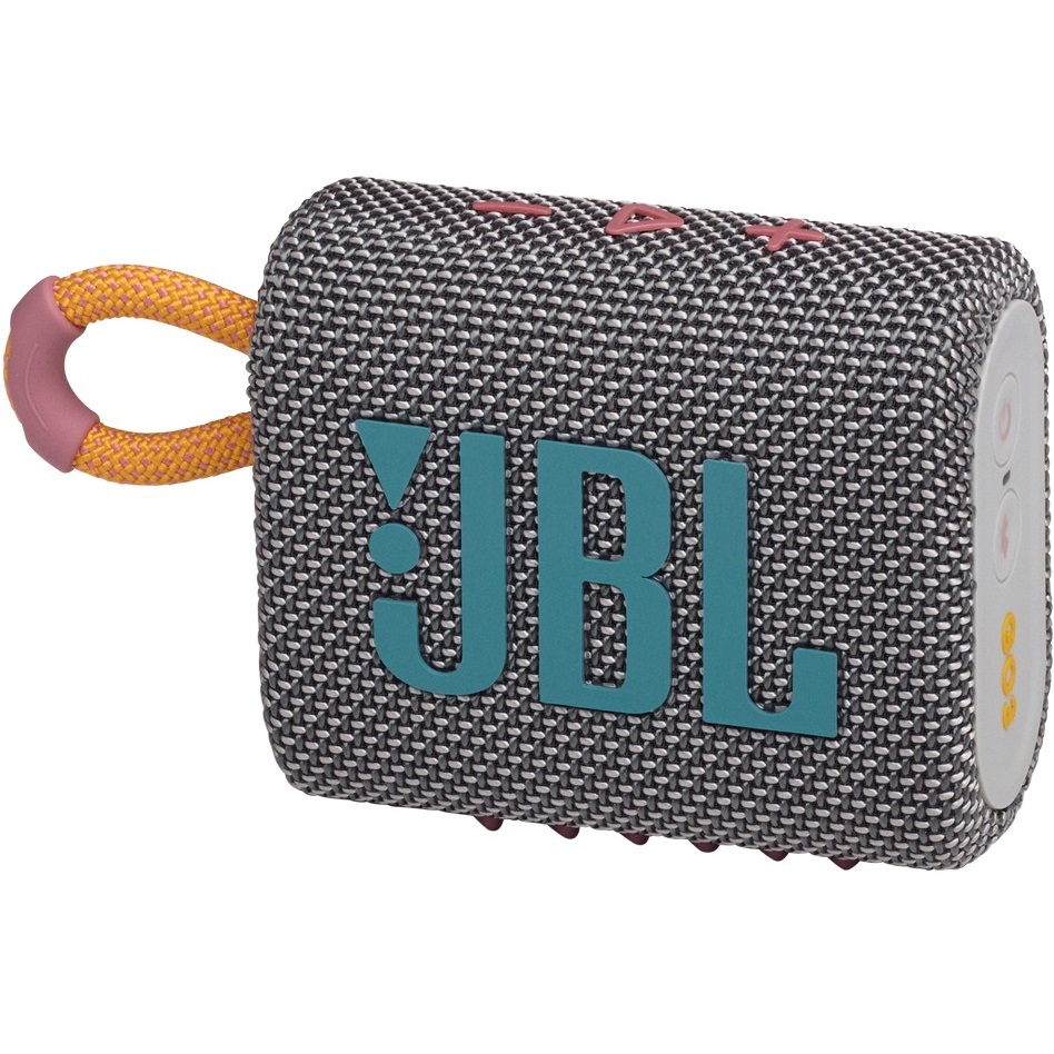 фото Портативная акустика jbl go 3 gray (jblgo3gry)