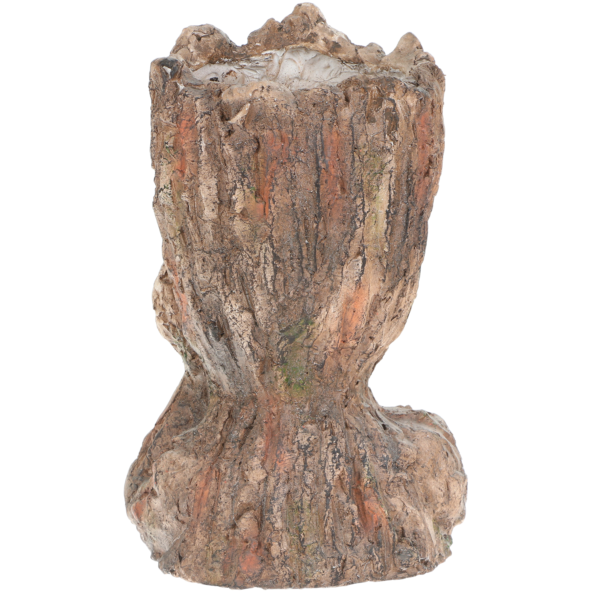Кашпо Delux Quanzhou лесной дух, 25.5х21.5х39 см, цвет коричневый - фото 3