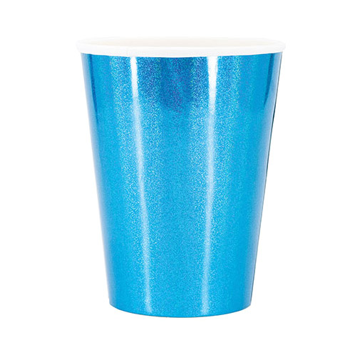 фото Набор стаканов веселая затея голубой 250 мл 6 шт