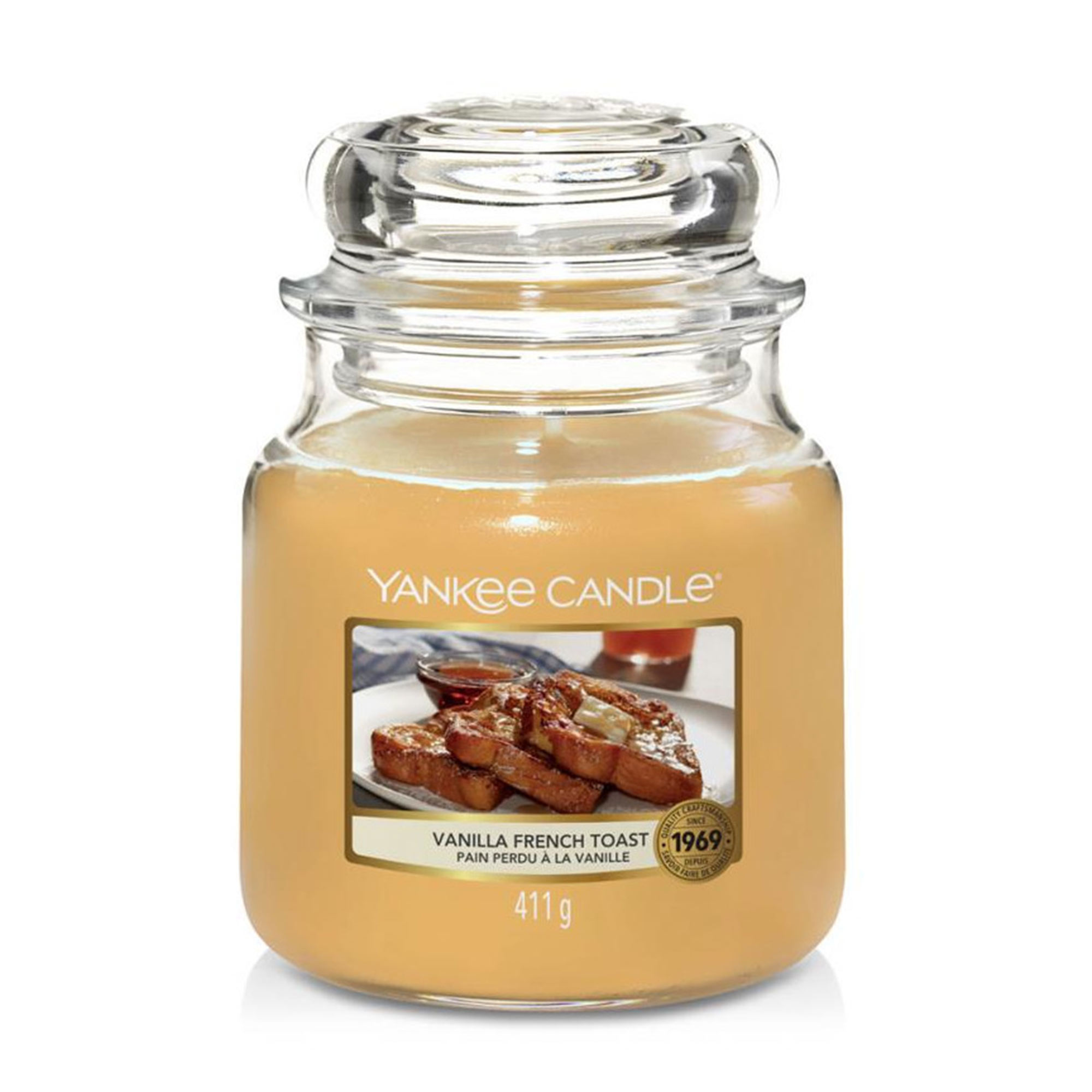 фото Ароматическая свеча yankee candle средняя ванильный тост 411 г