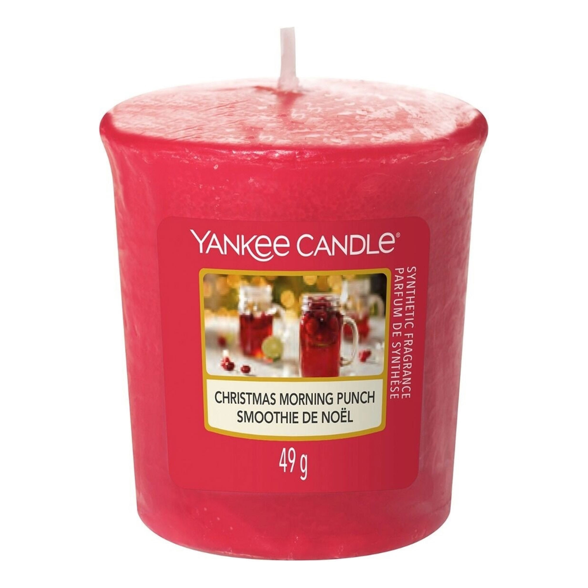 фото Аромасвеча для подсвечника yankee candle рождественский пунш 49 г