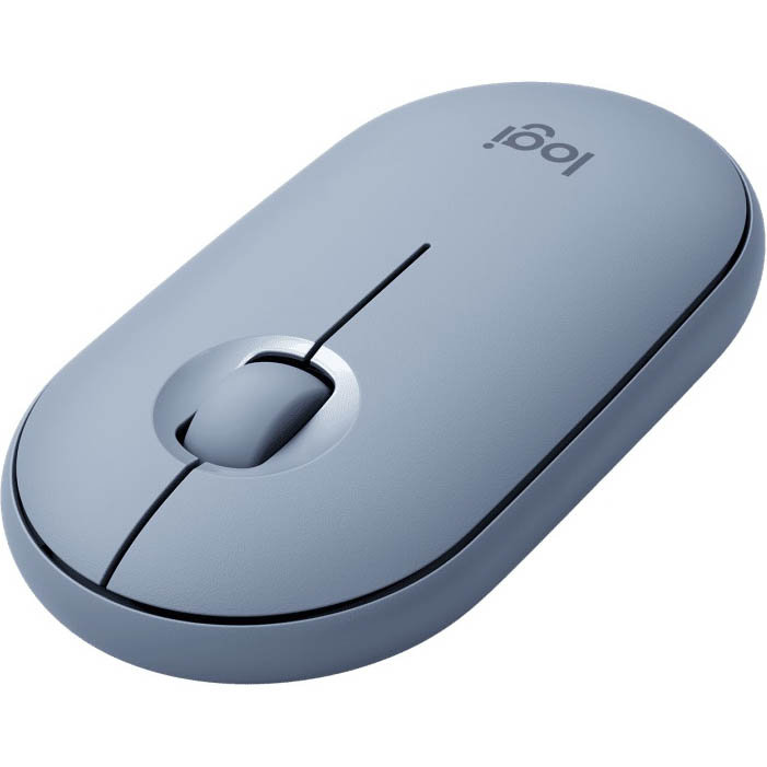 Компьютерная мышь Logitech Pebble M350 Blue Grey