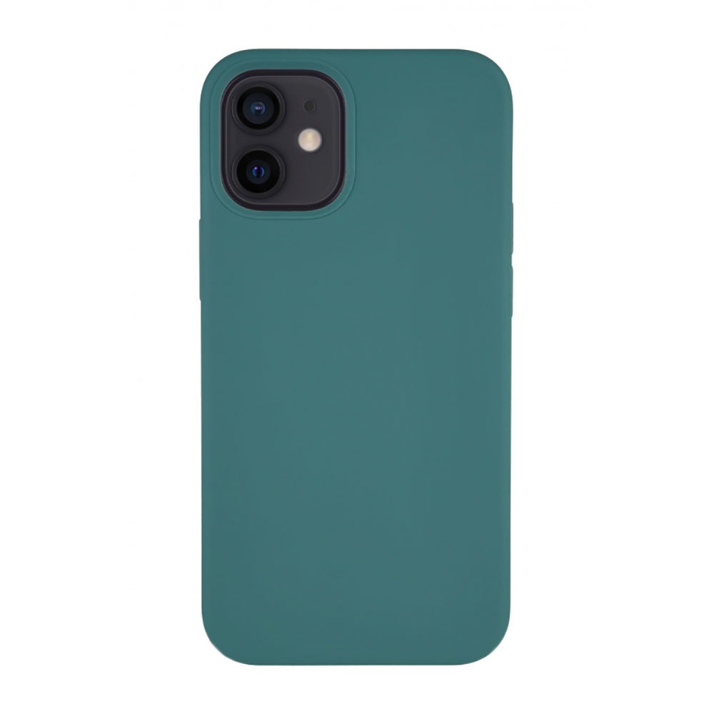 фото Чехол vlp для смартфона apple iphone 12 mini, темно-зеленый