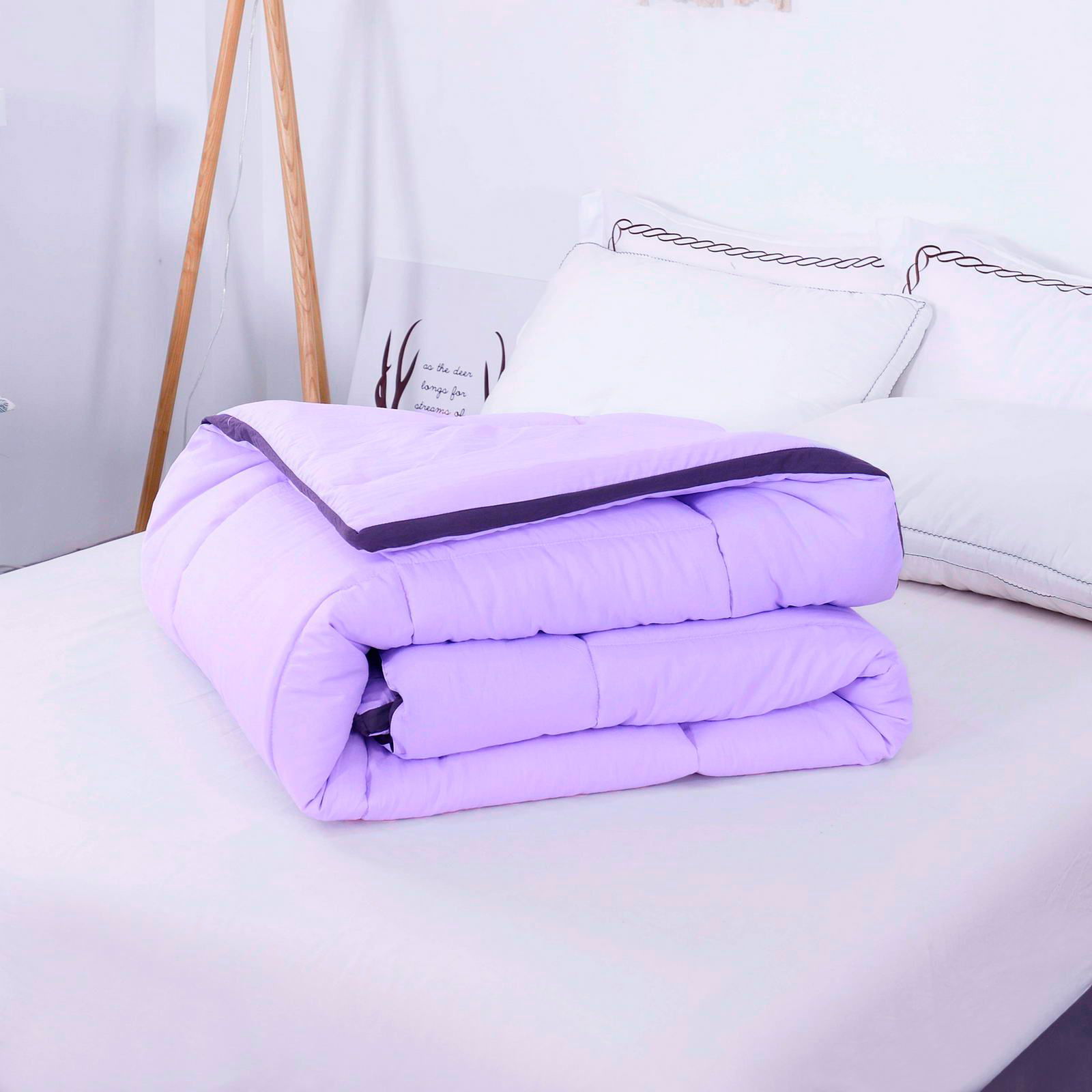 Одеяло Sofi De Marko Минерва лиловое 160х220 см, цвет лиловый - фото 1