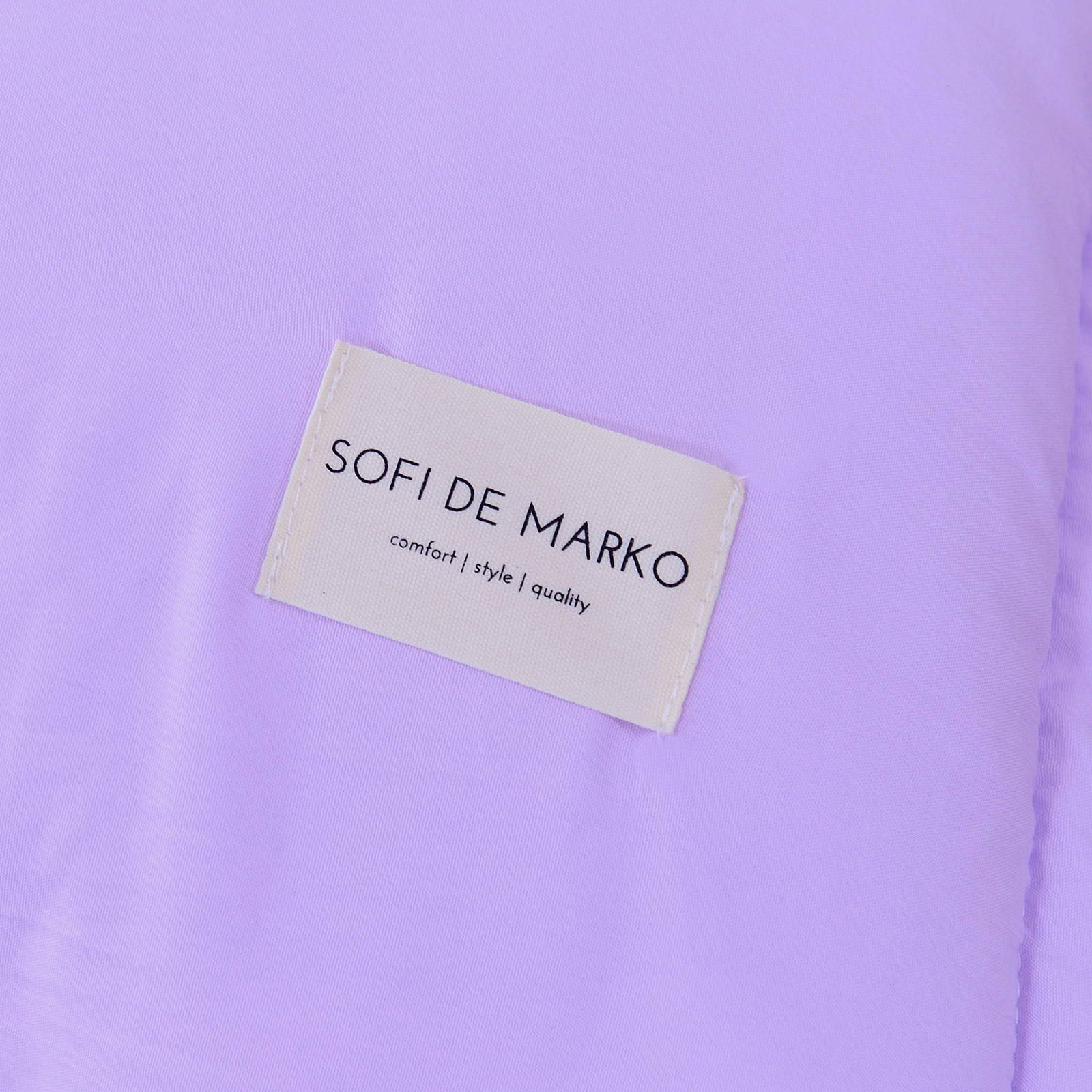 Одеяло Sofi De Marko Минерва лиловое 160х220 см, цвет лиловый - фото 5