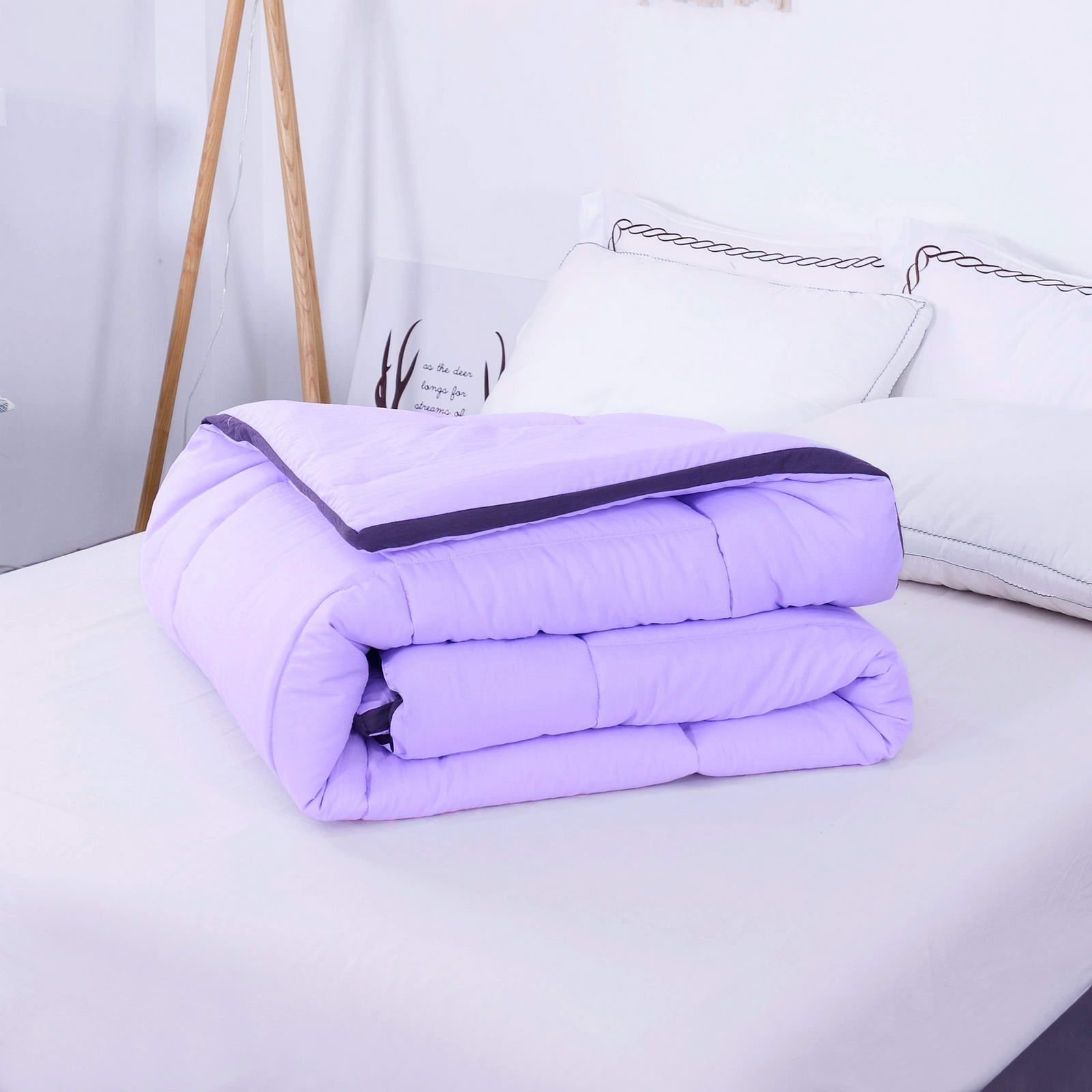 Одеяло Sofi De Marko Минерва лиловое 200х220 см, цвет лиловый - фото 1