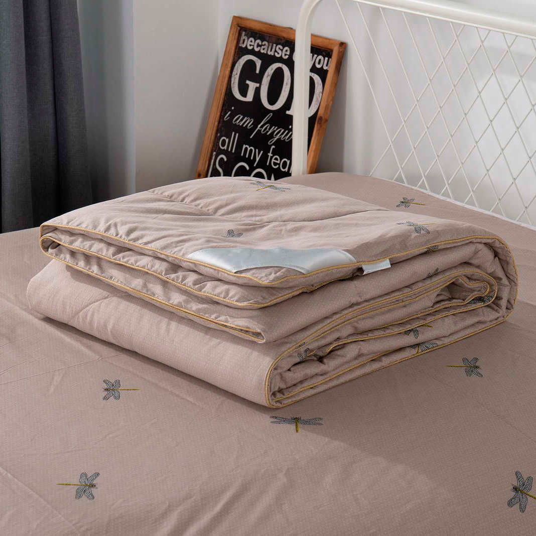 Комплект постельного белья с одеялом Sofi De Marko Ришелье Полуторный (КТ-1.6-Р1), цвет кремовый, размер Полуторный - фото 7