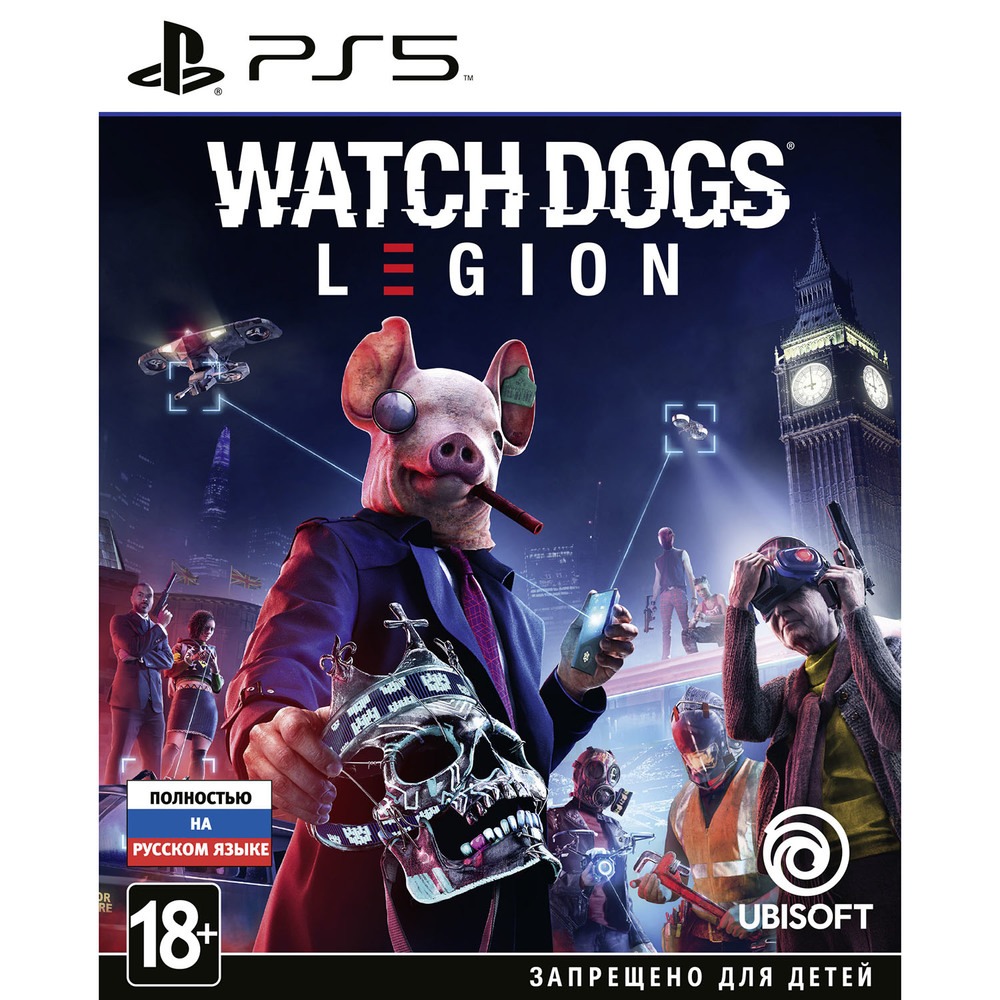 Игра для Sony PS5 Watch Dogs: Legion русская версия