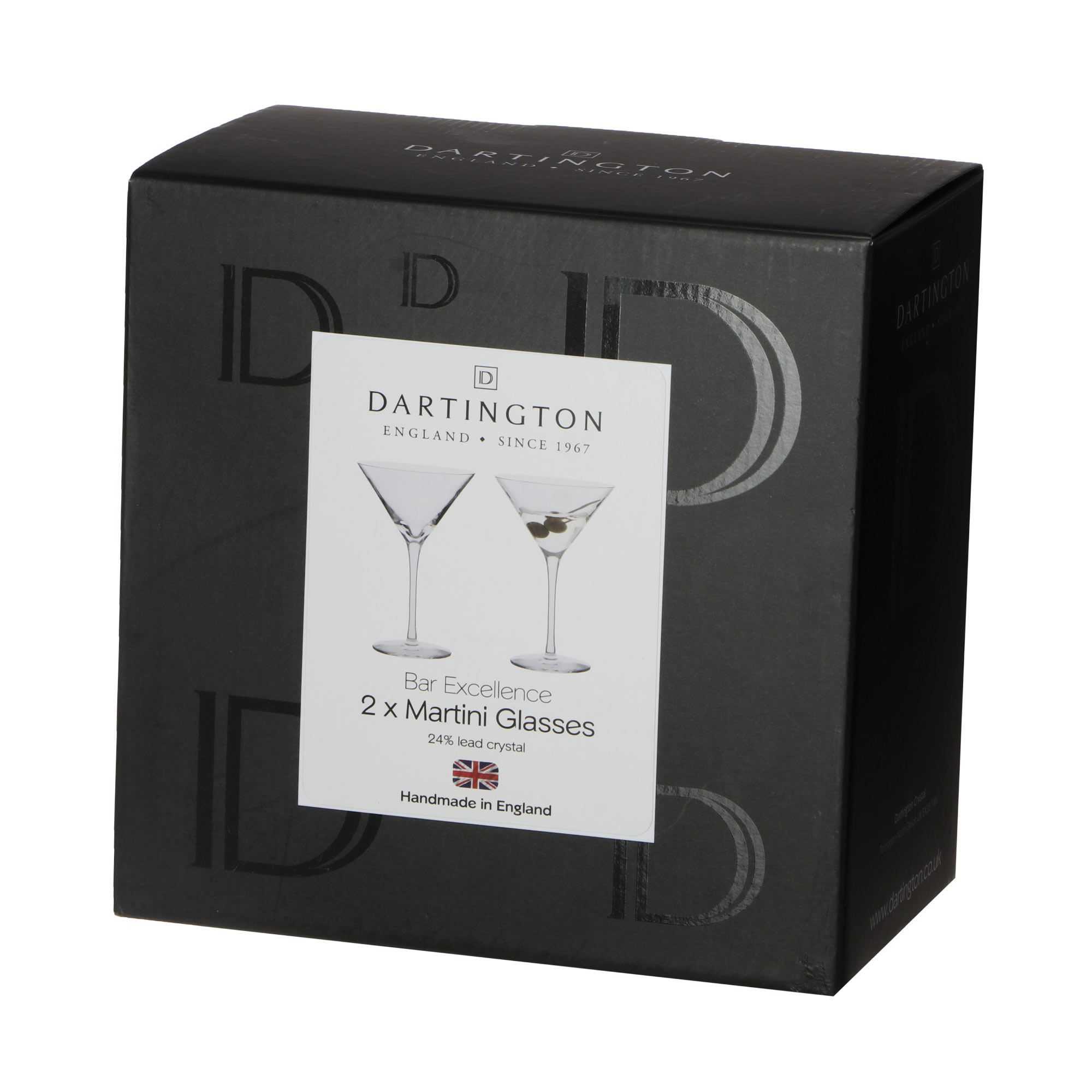 Бокал для мартини Dartington crystal Excellence 2 шт 180 мл, цвет прозрачный - фото 2