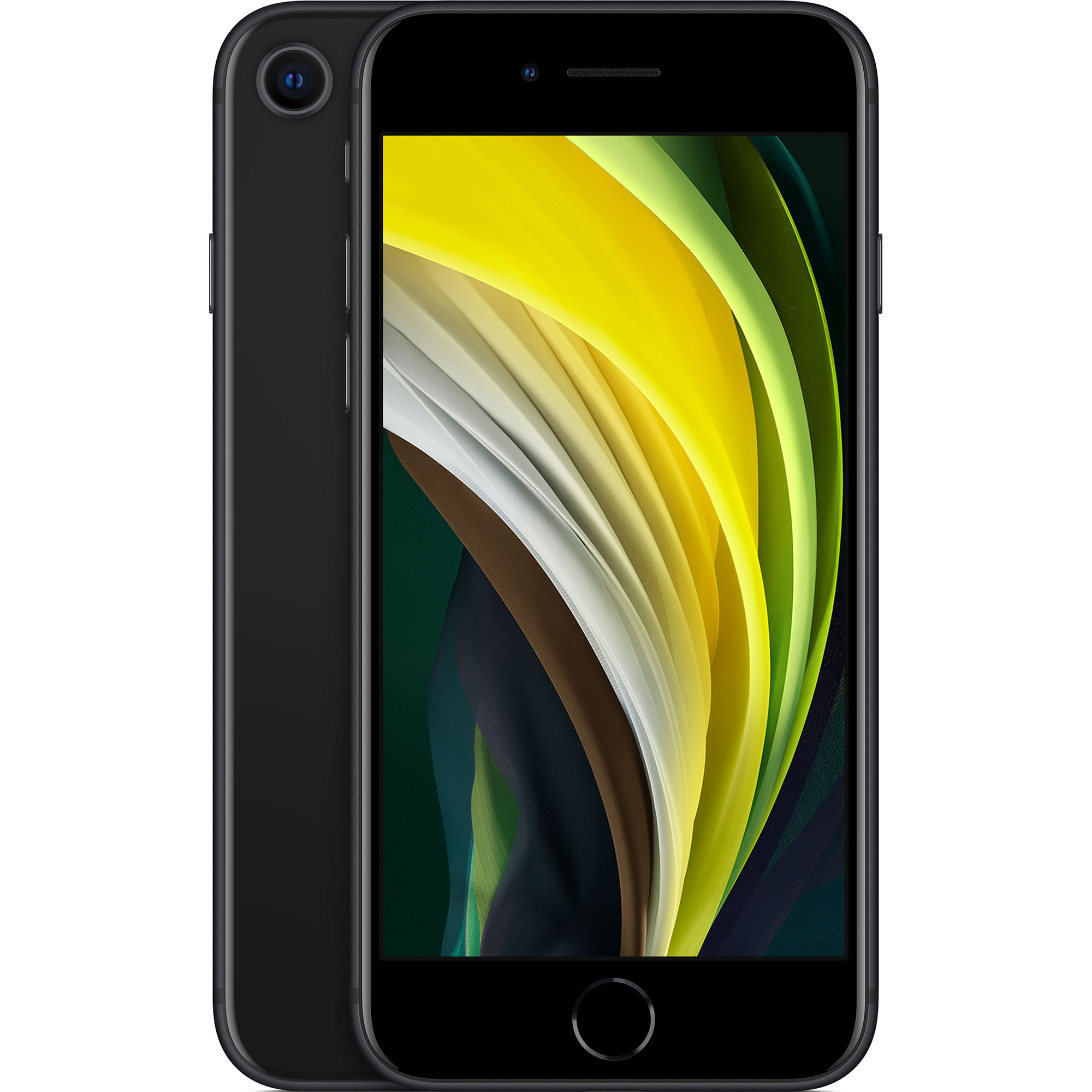 Смартфон Apple iPhone SE 2020 128 Гб черный, цвет 16,7 млн A13 Bionic - фото 1