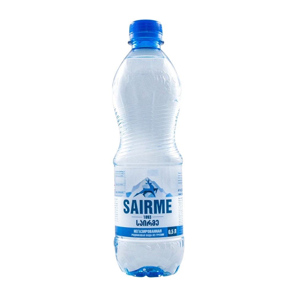Вода негазированная Sairme 0,5 л