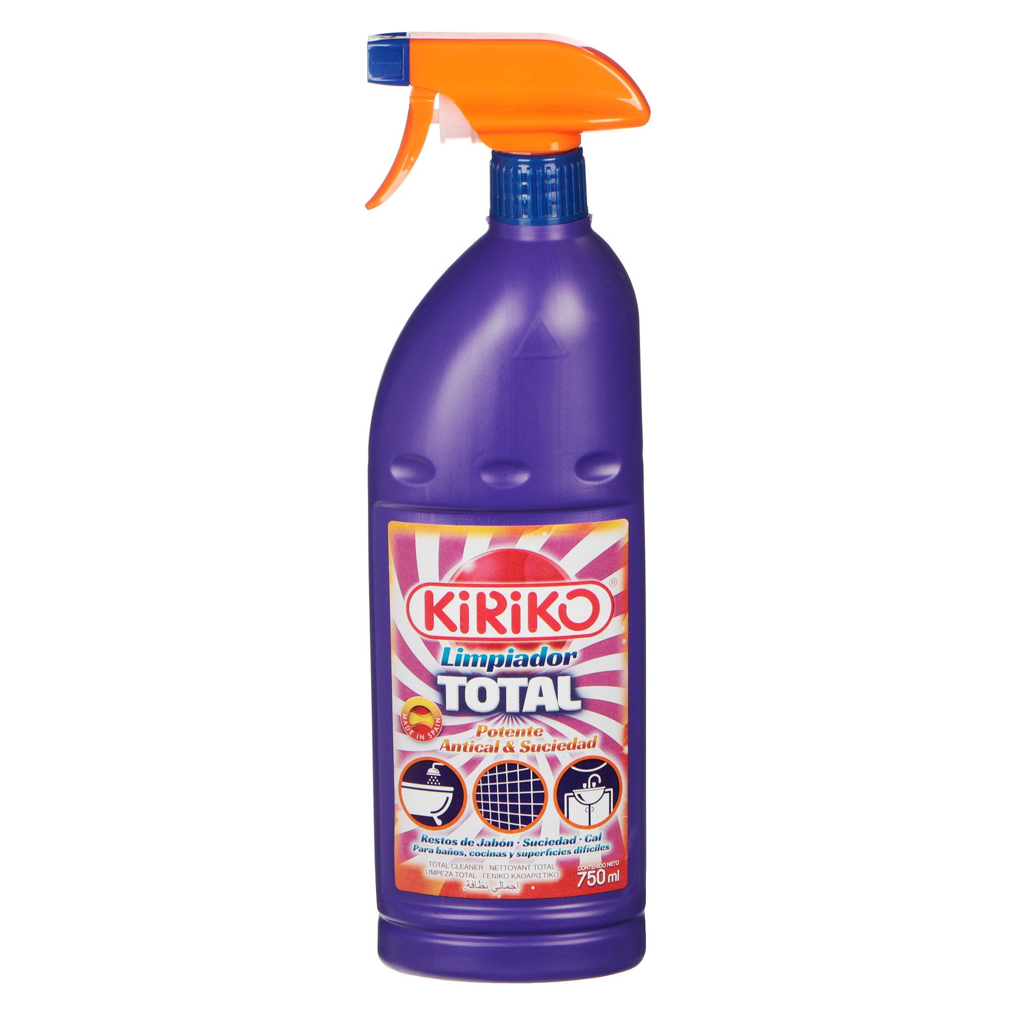 Чистящее средство Kiriko Limpiador Total  универсальное 750 мл - фото 1