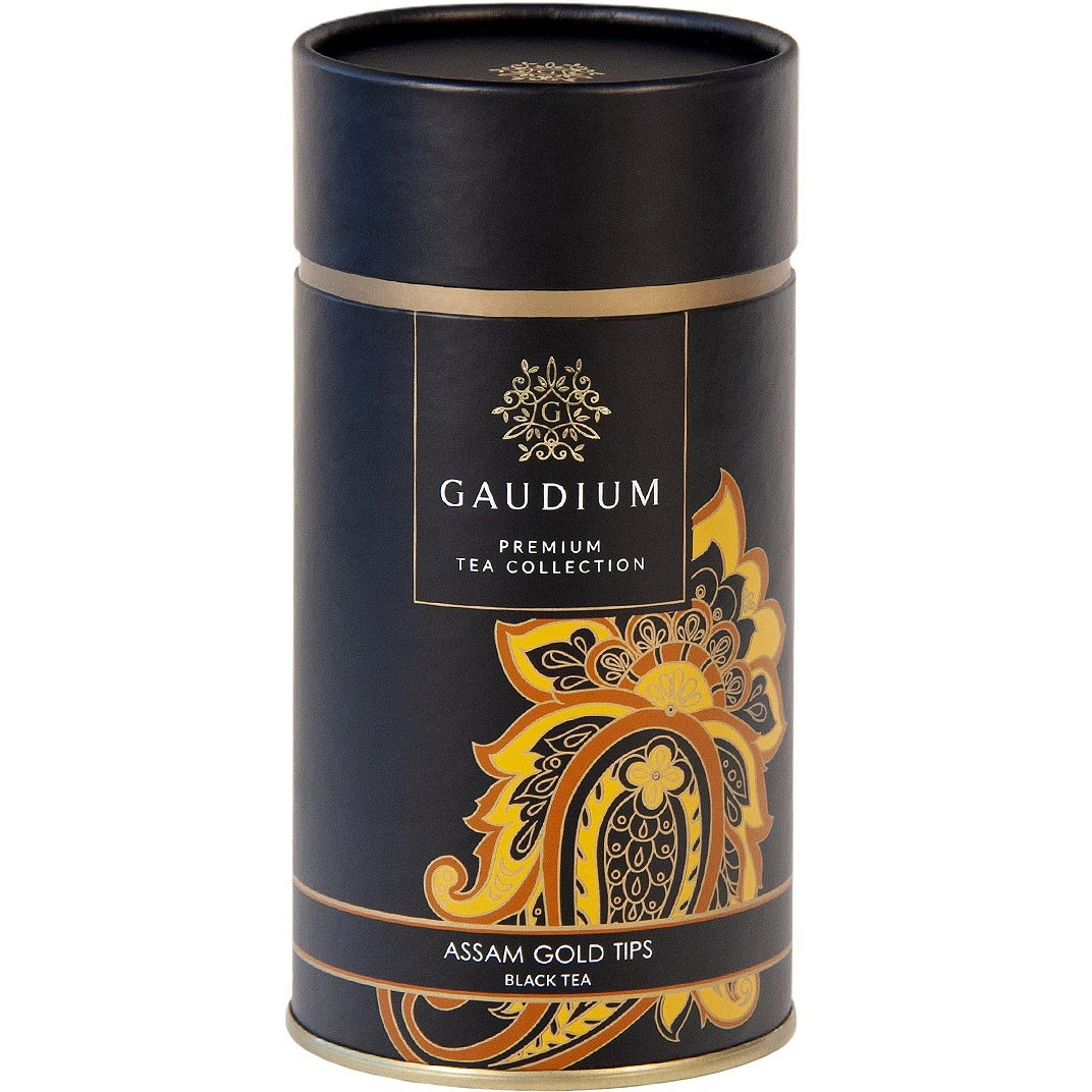 Чай черный Gaudium Ассам Голд Типс 100 г
