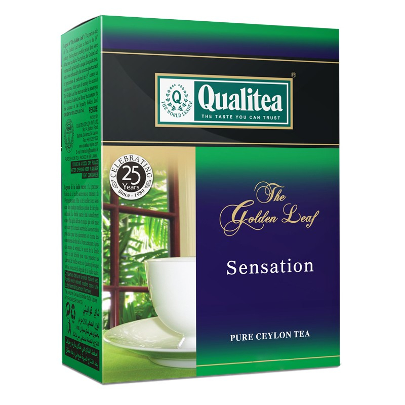 

Чай черный Qualitea Золотой Лист PEKOE 100 г