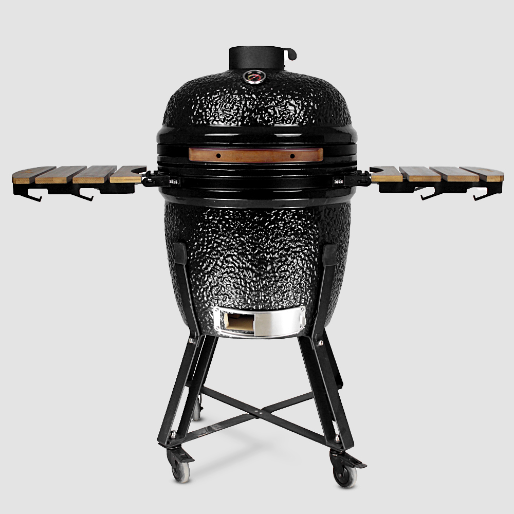 фото Барбекю керамическое steel egg bbq 127x75x115 см