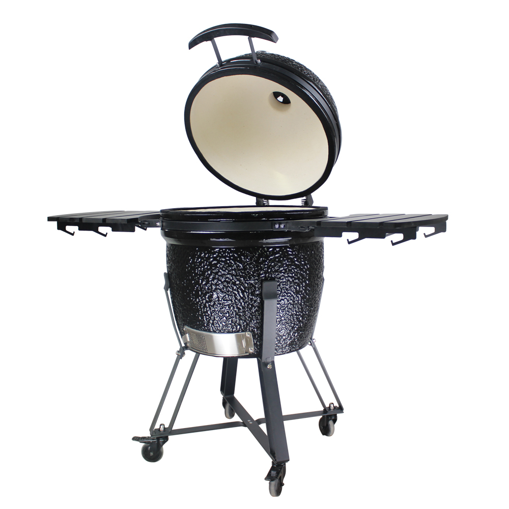 фото Барбекю керамическое steel egg bbq 127x75x115 см