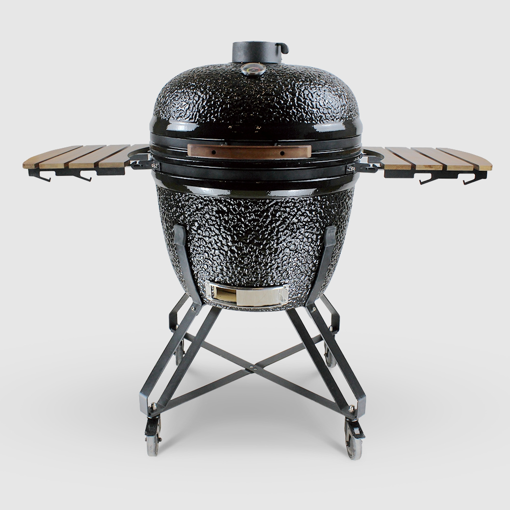 фото Барбекю керамическое steel egg bbq 141.5x85x122 см