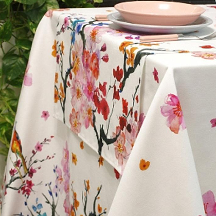 Скатерть на стол с пропиткой Di Milano Токио разноцветная 140х270 см
