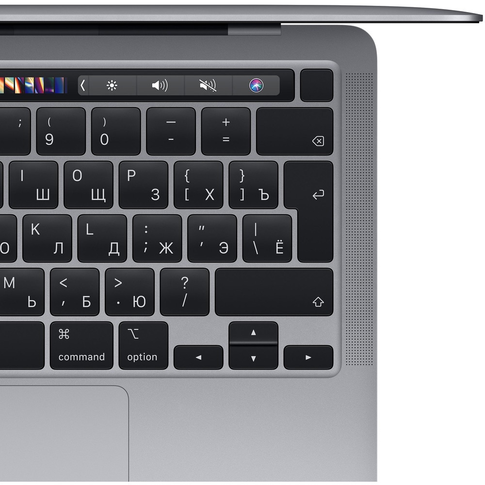 фото Ноутбук apple macbook pro 13 m1 2020 серый космос (myd82ru-a)