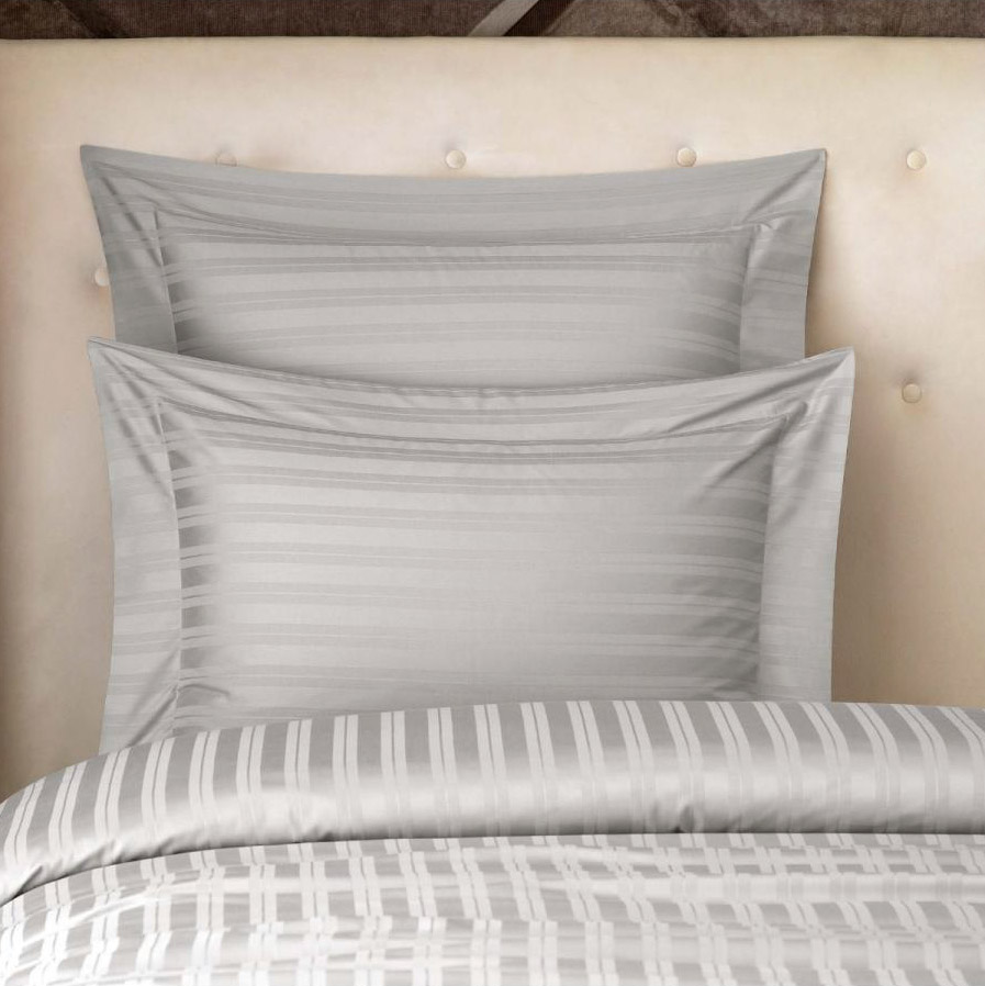 Комплект постельного белья Togas Барнетт Двуспальный кинг сайз светло-серый, размер Двуспальный евро - фото 4