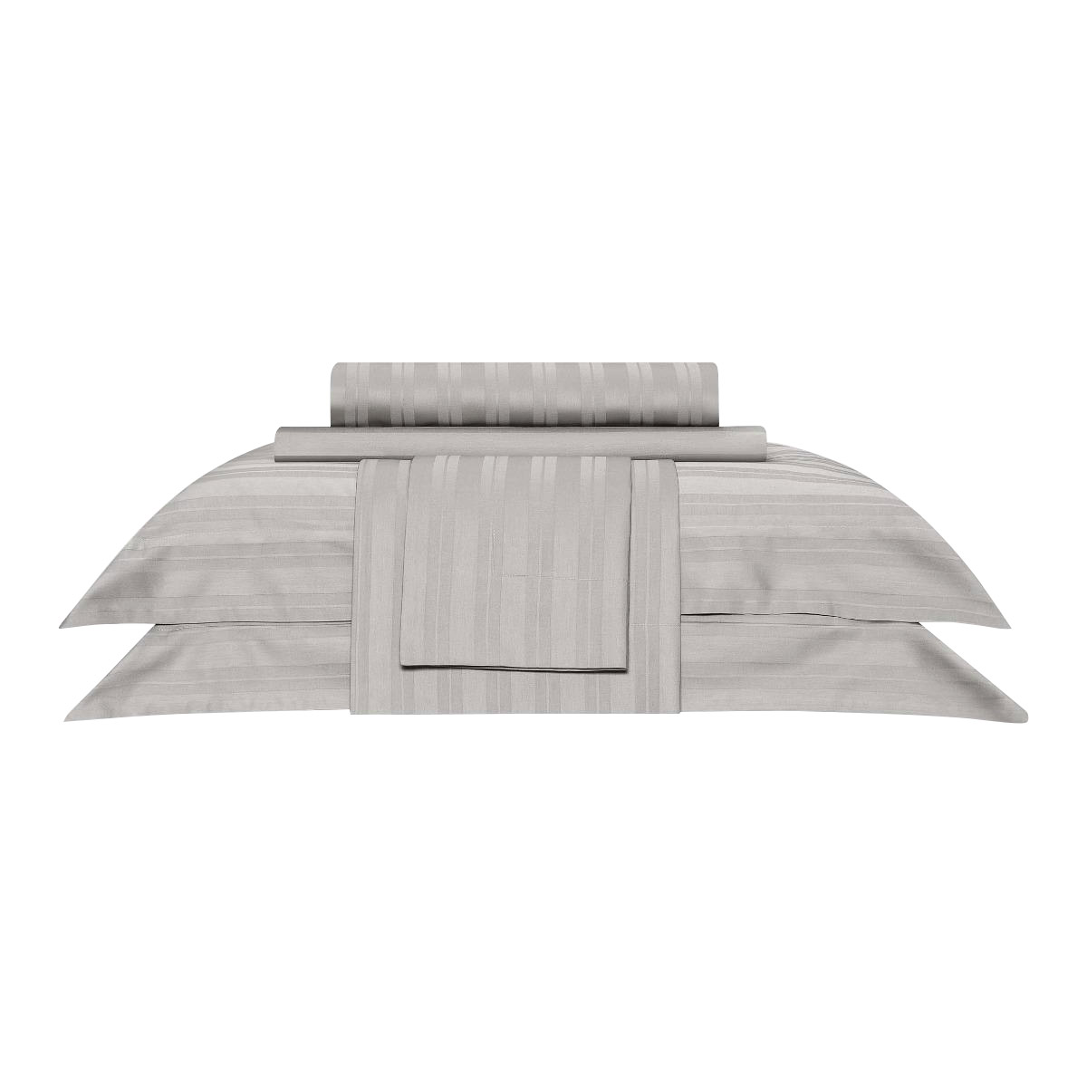 Комплект постельного белья Togas Барнетт Двуспальный кинг сайз светло-серый, размер Двуспальный евро - фото 8