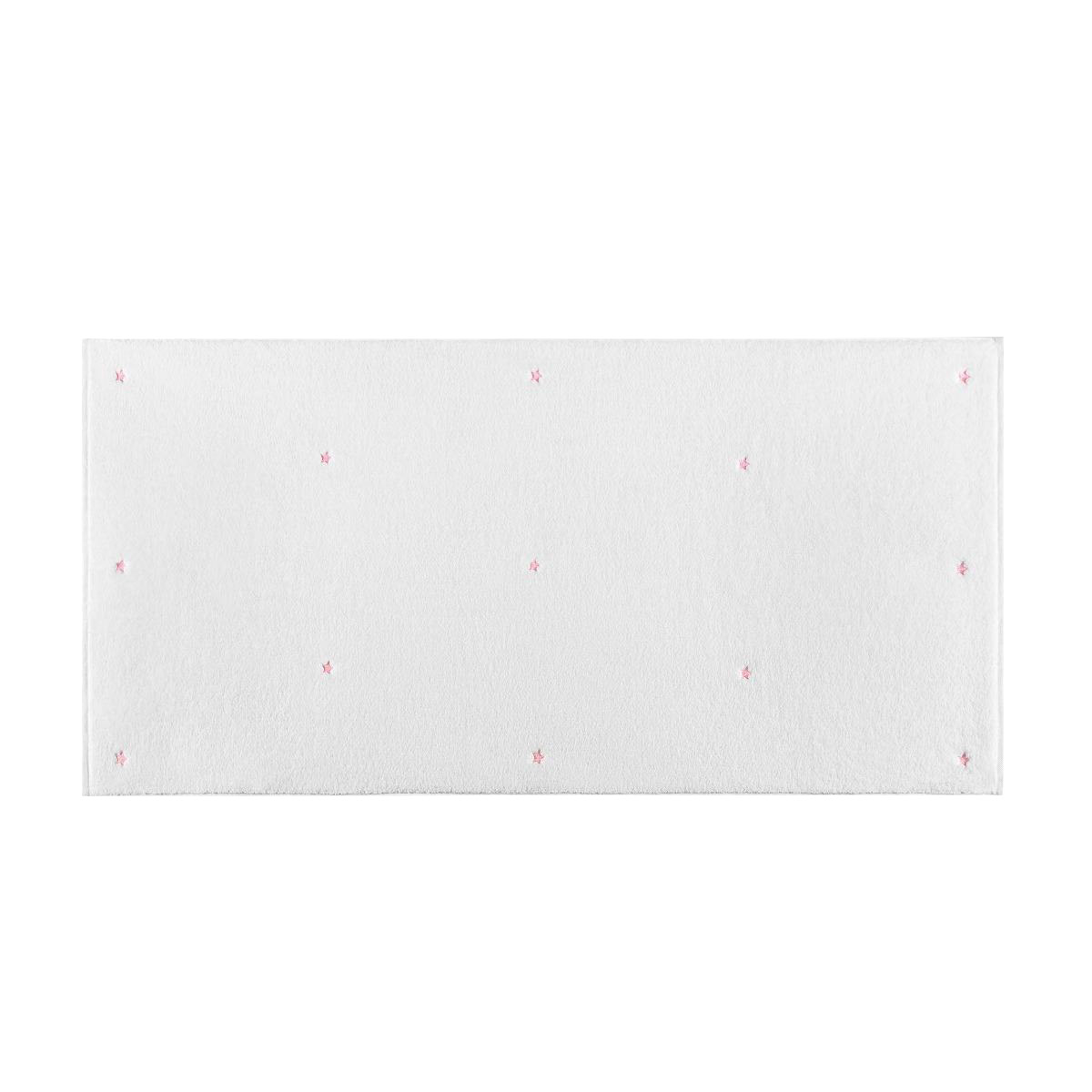 фото Полотенце togas пикси белое с розовым 70х140 см