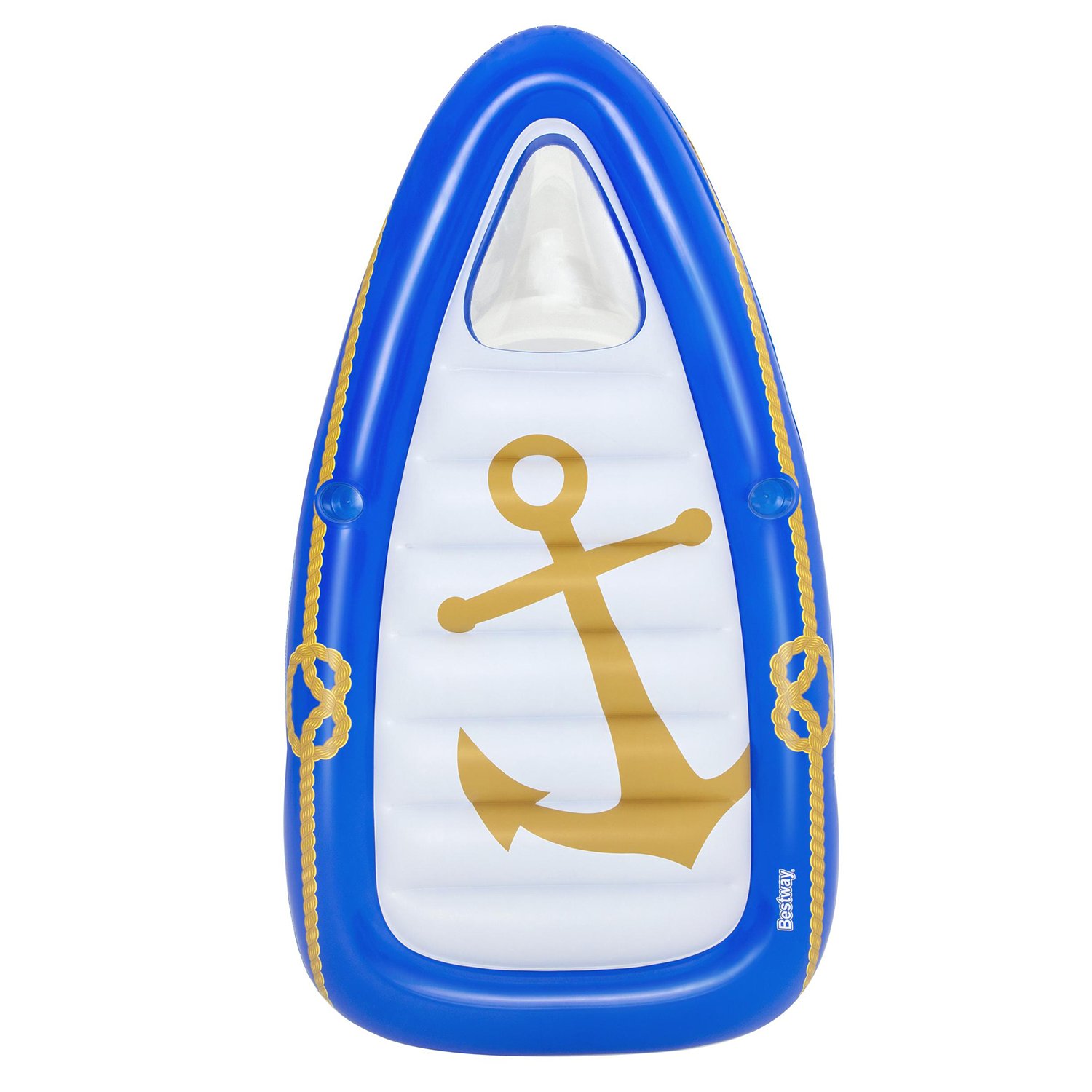 Матрас надувной Bestway nautical paradise 190x107 см, цвет синий - фото 1