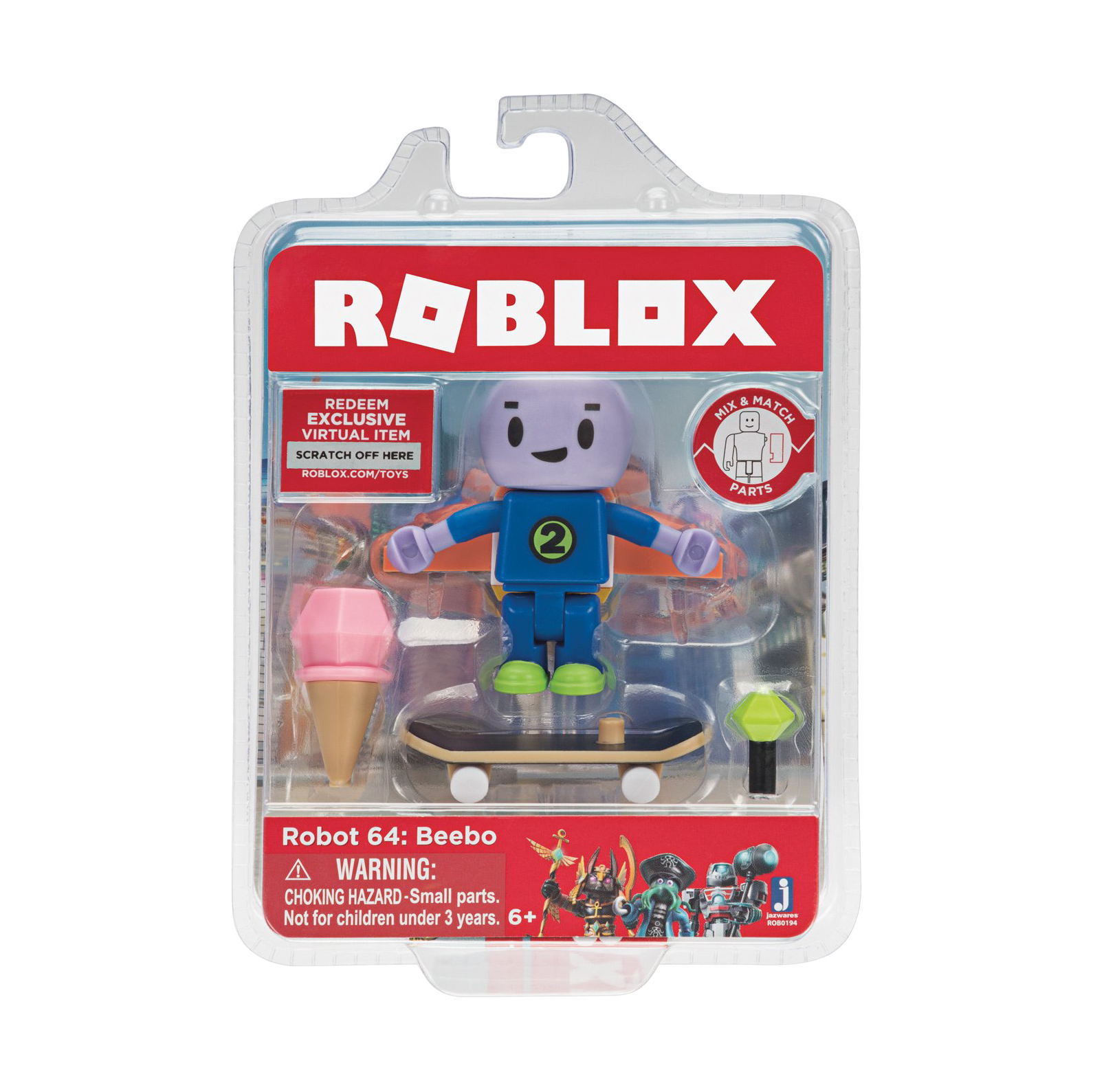 фото Фигурка roblox робот 64 беебо