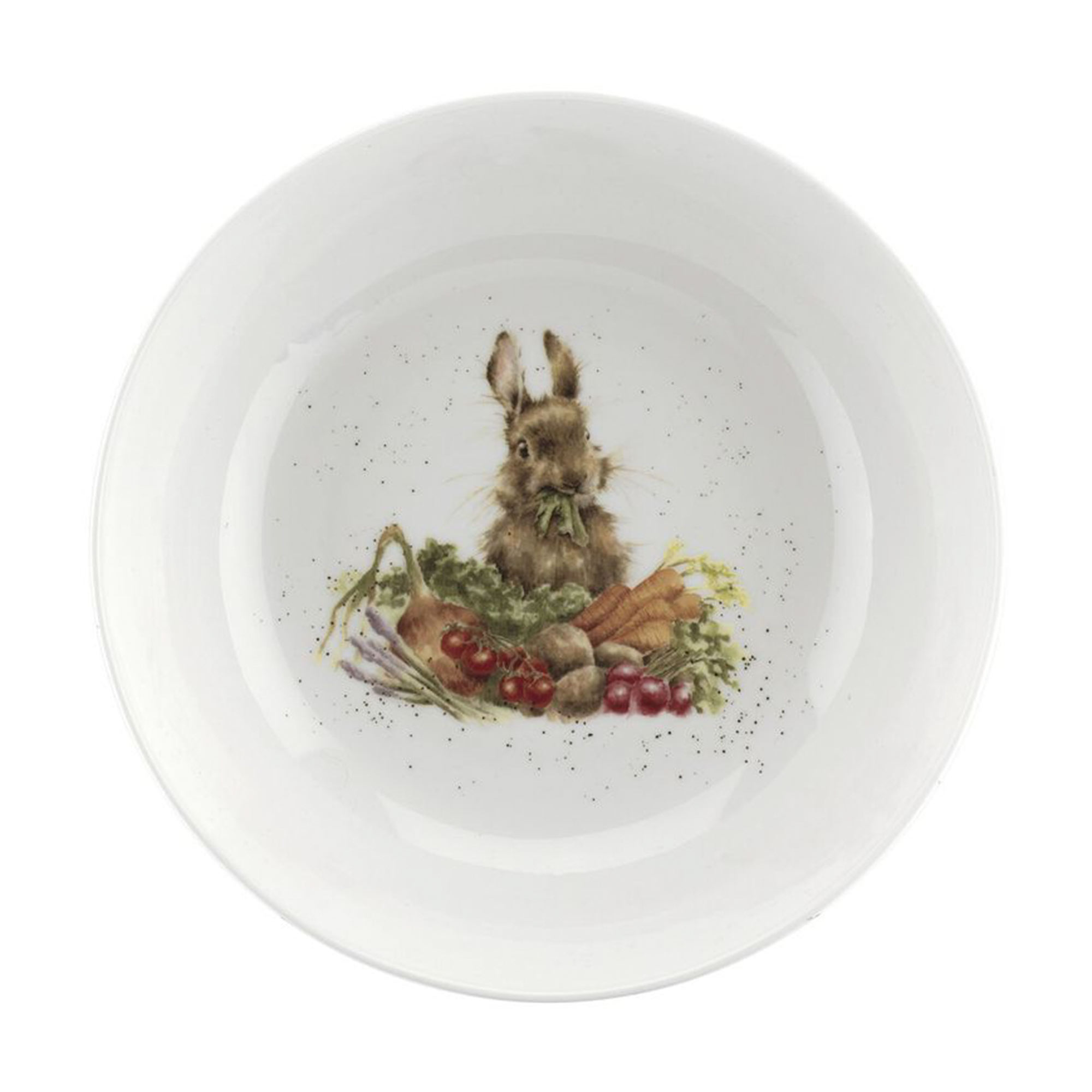 Салатник Royal Worcester Забавная фауна. Выращивай сам. Зайка 25,5 см