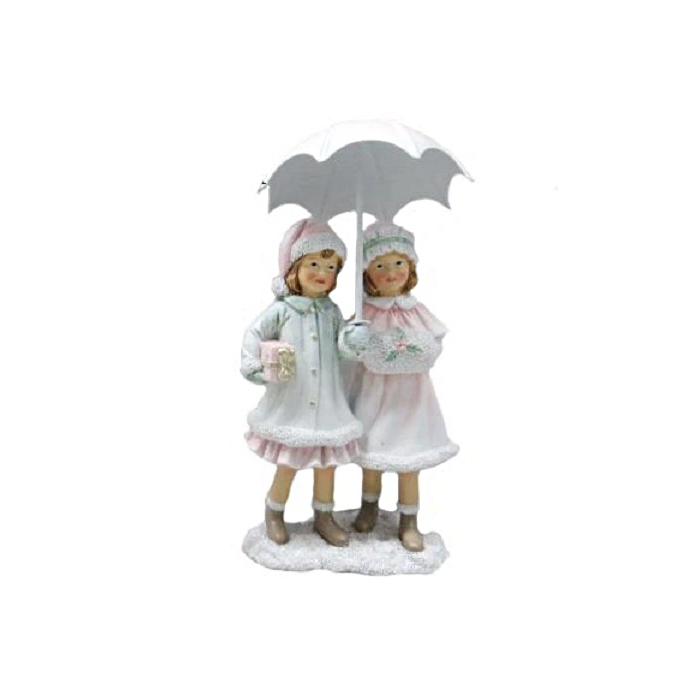 Фигурка декоративная Royal gifts Девочки под зонтиком 17 см