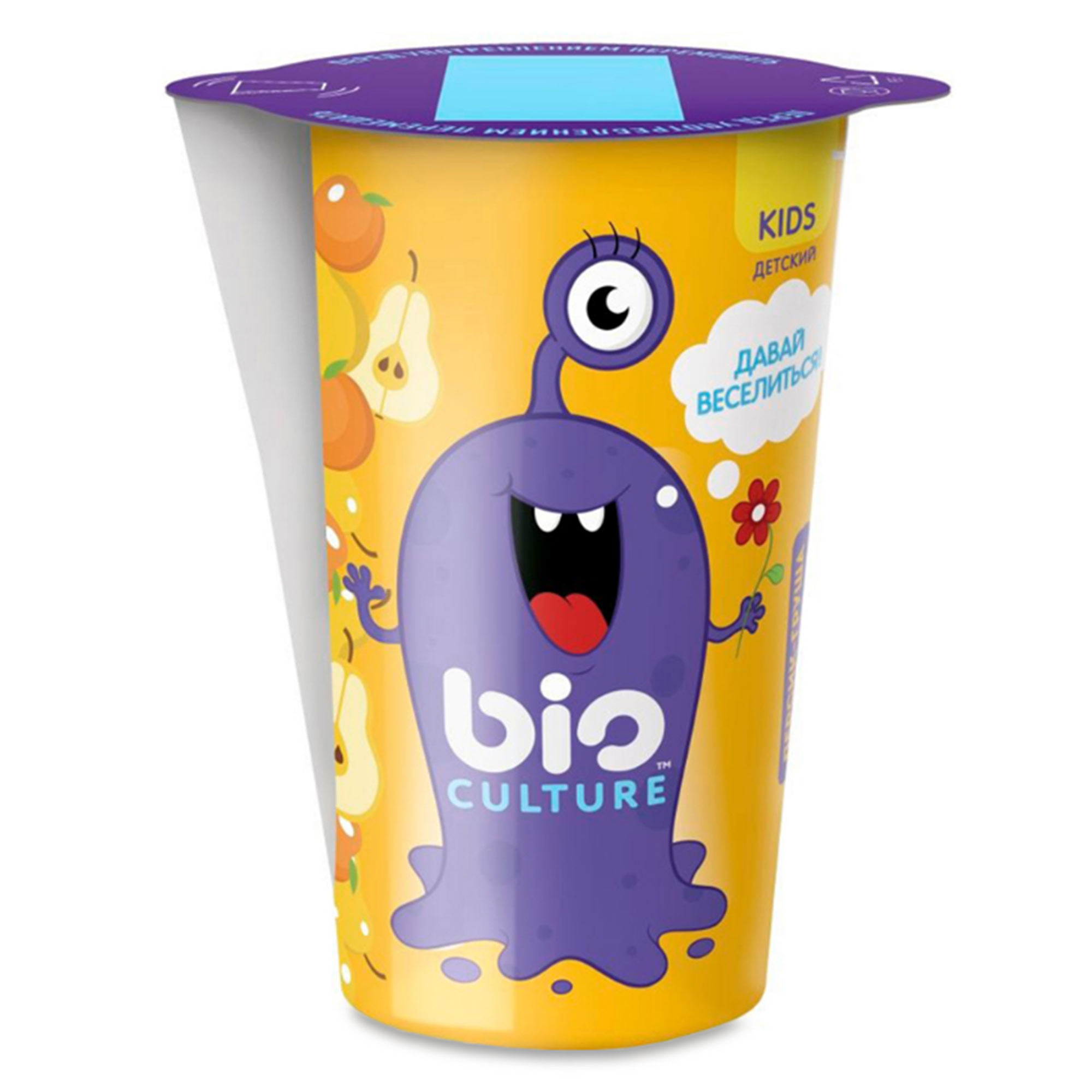 Йогурт Bio Culture Kids Персик, груша 100 г