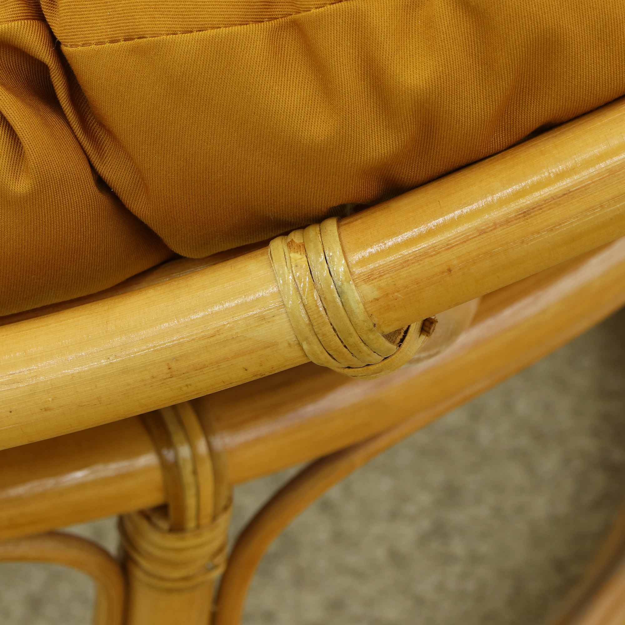 Кресло-папасан Rattan grand nido honey с подушкой, цвет бежевый - фото 3