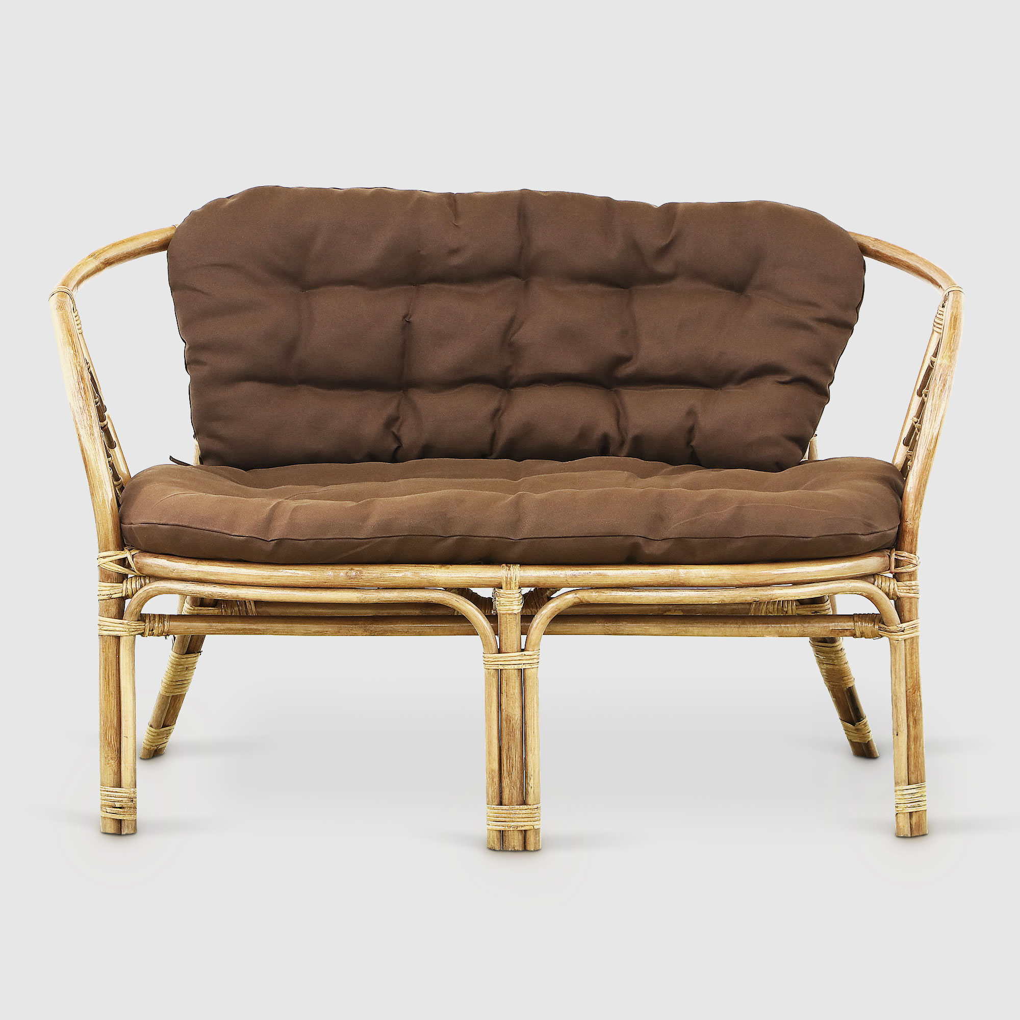 Комплект мебели Rattan grand toscana hon: диван, стол, 2 кресла, цвет светло-коричневый - фото 3