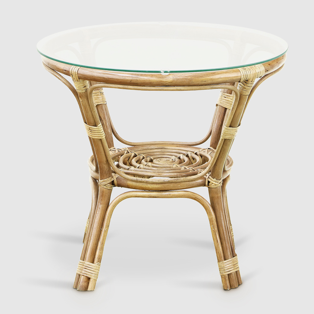 Комплект мебели Rattan grand toscana dk hon: столик, 2 кресла, цвет светло-коричневый - фото 5